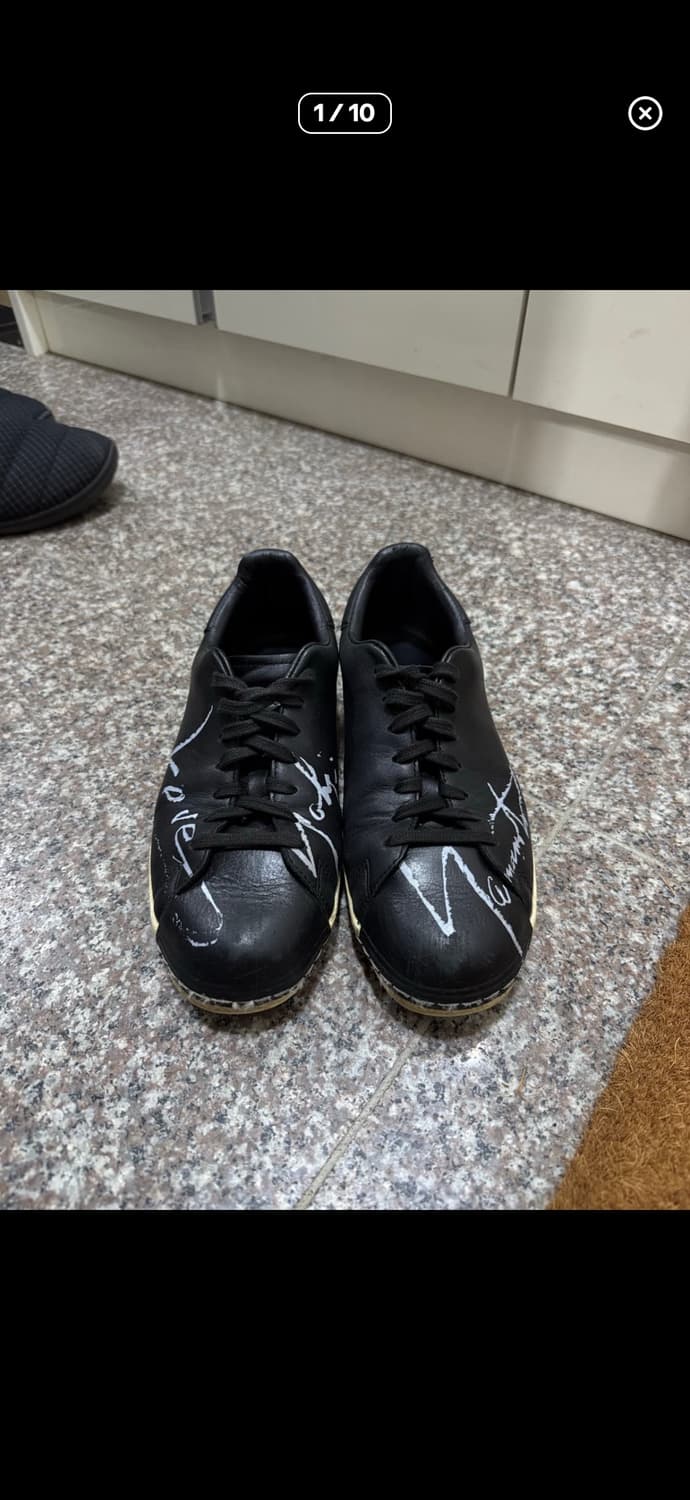 아디다스 Y-3 러브 요지 야마모토 슈퍼스타 블랙 운동화 245mm 상품이미지1