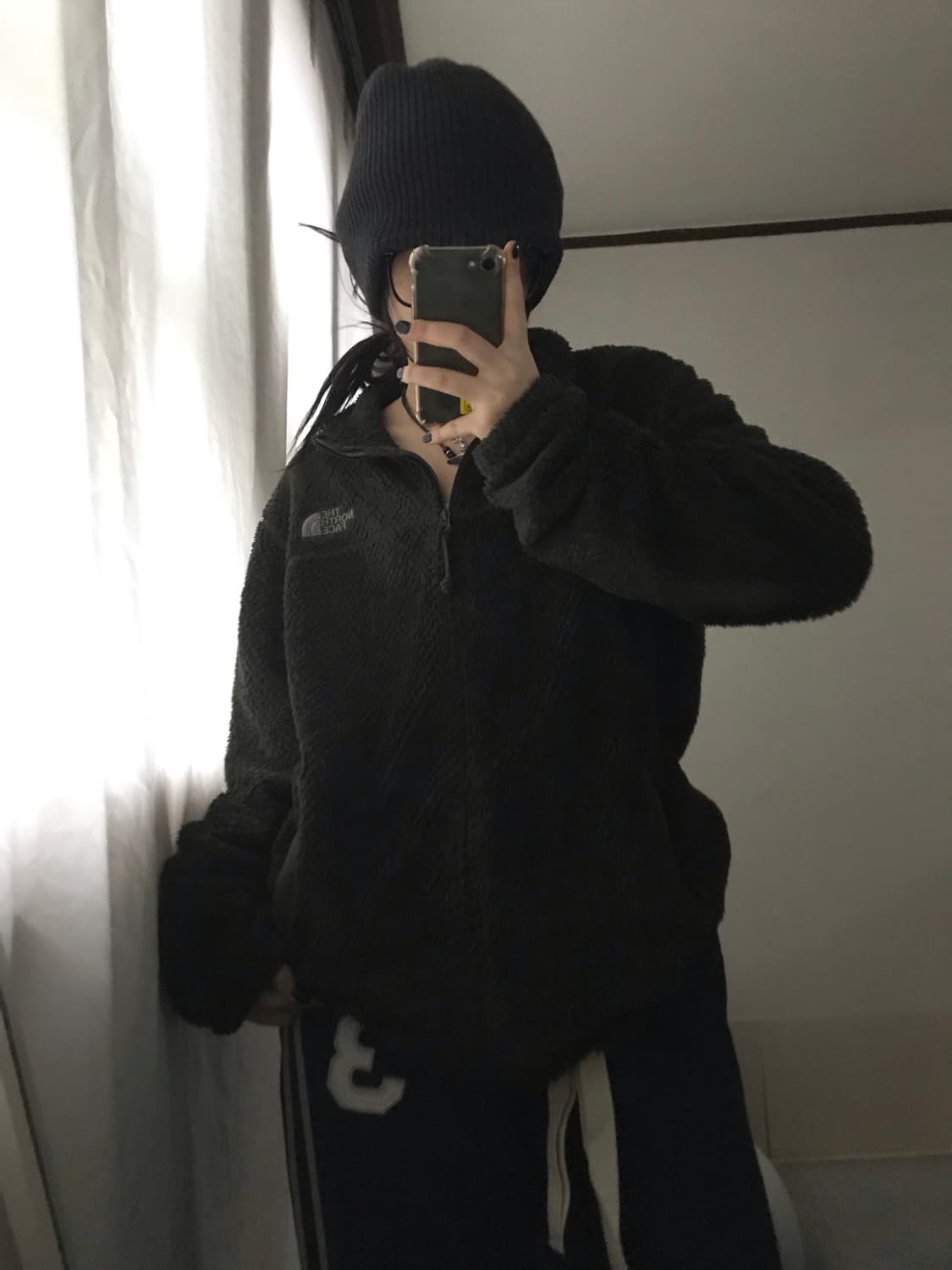 노페 카키 후리스 상품이미지6