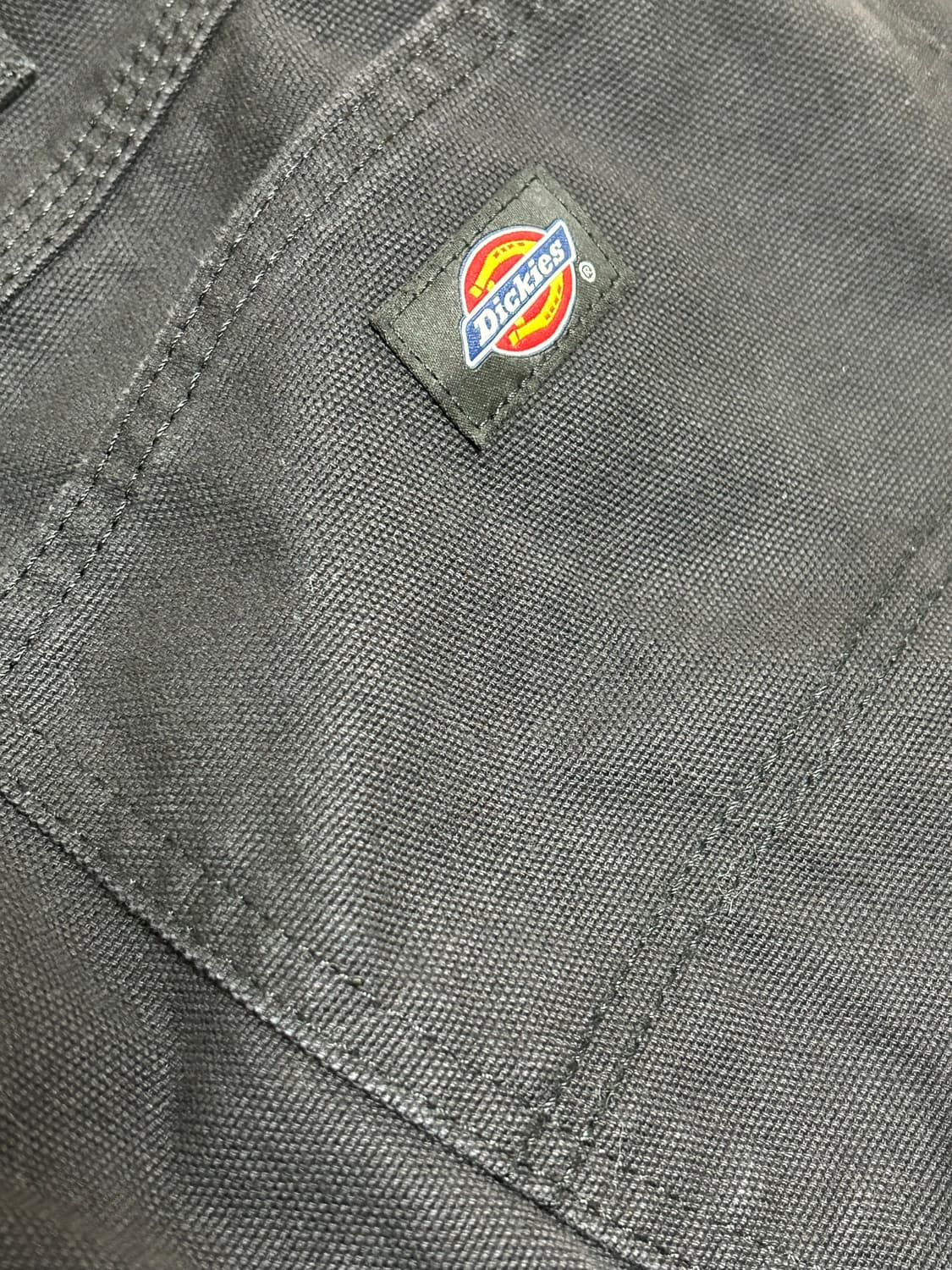 디키즈 블랙 덕캔버스 카펜터 워크팬츠 상품이미지4