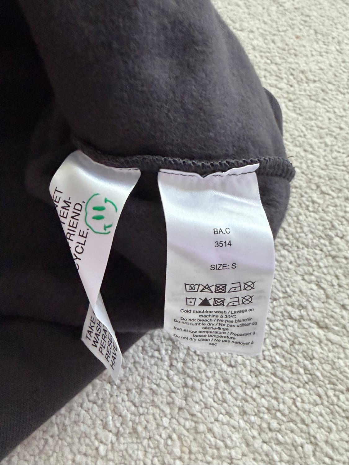 가니 로고 맨투맨 상품이미지5