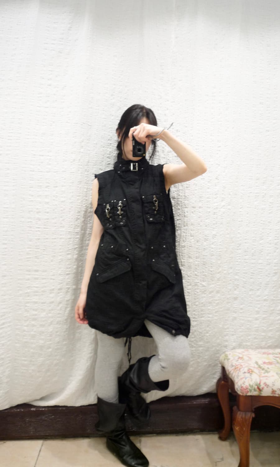 Thruxton long vest jacket 상품이미지2