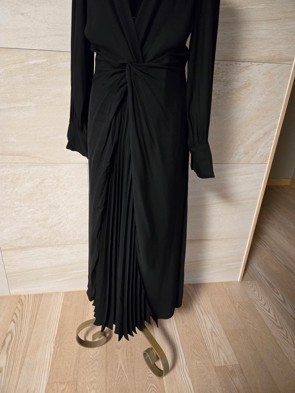 [38] Sandro 산드로 플리츠 롱 원피스 상품이미지3