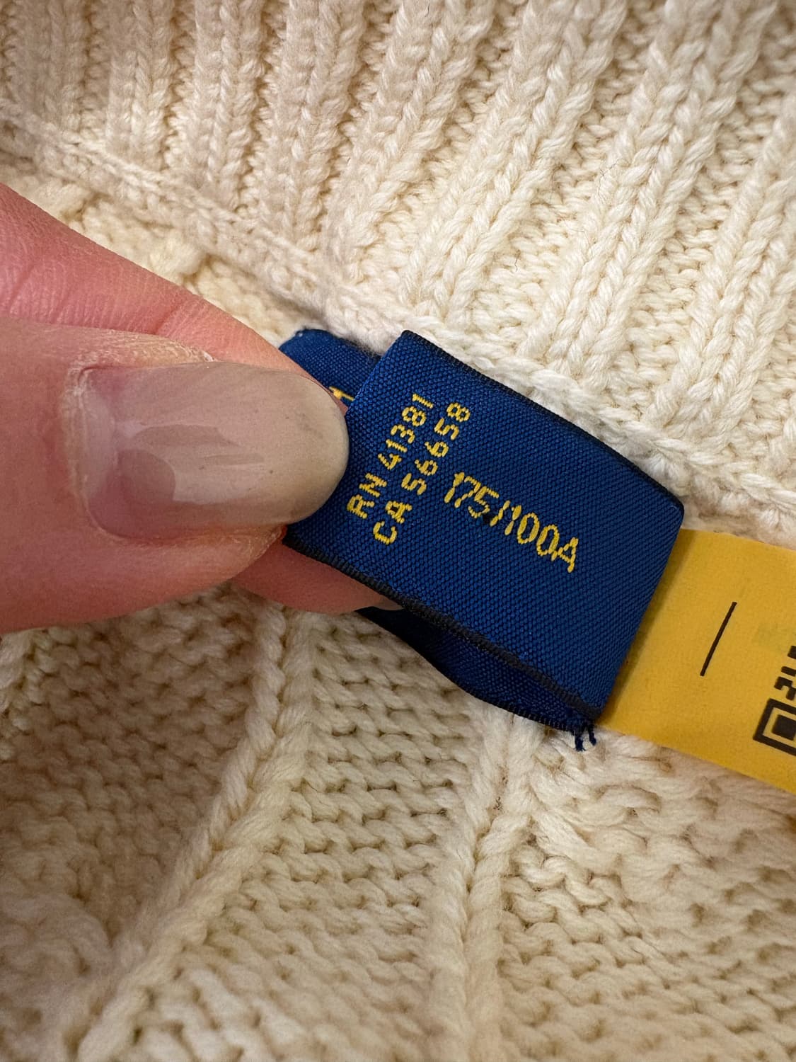 polo ralph lauren sweater half jip XL 상품이미지5