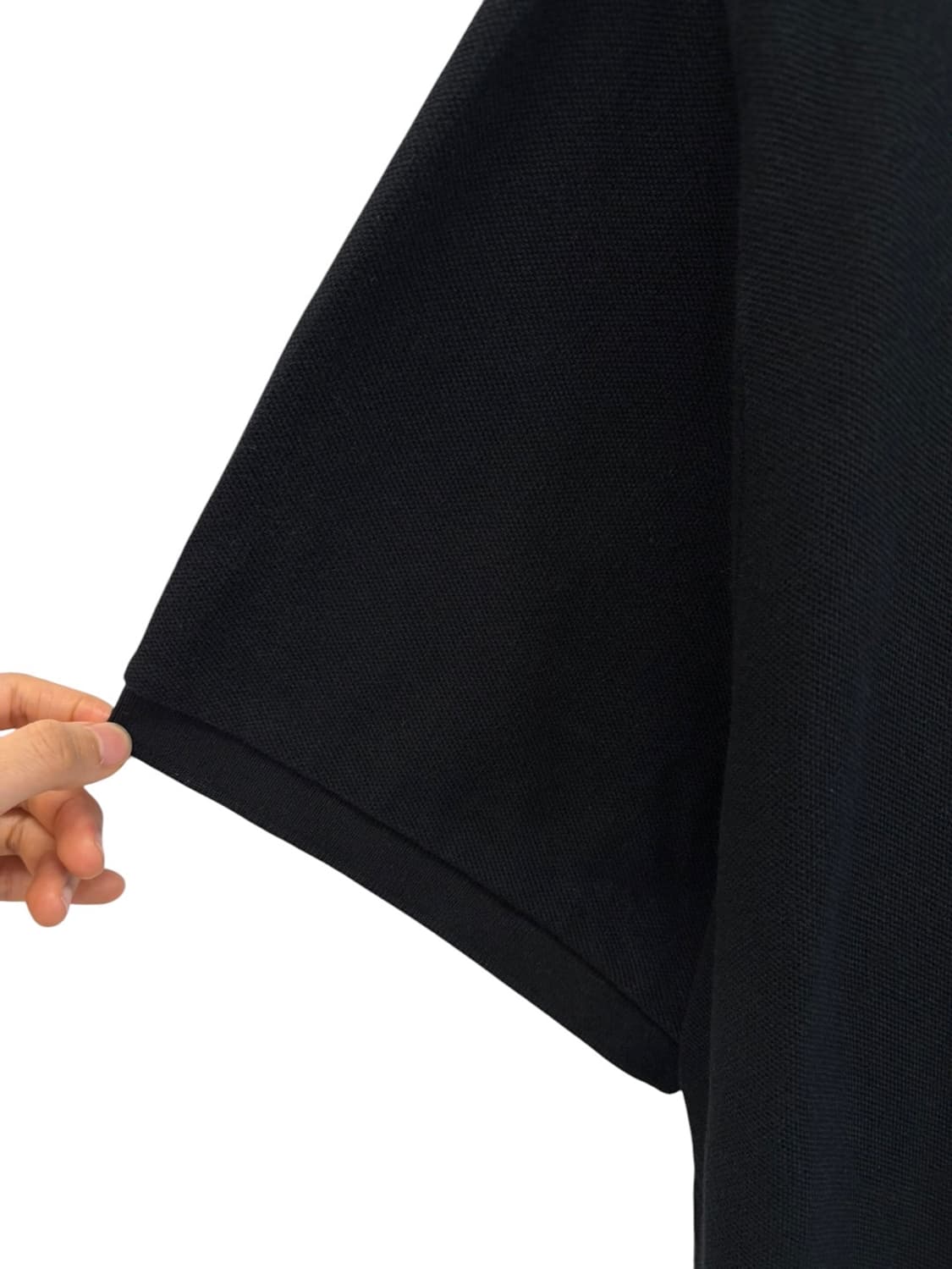 폴로 피케 반팔 블랙 (XXL)  상품이미지5