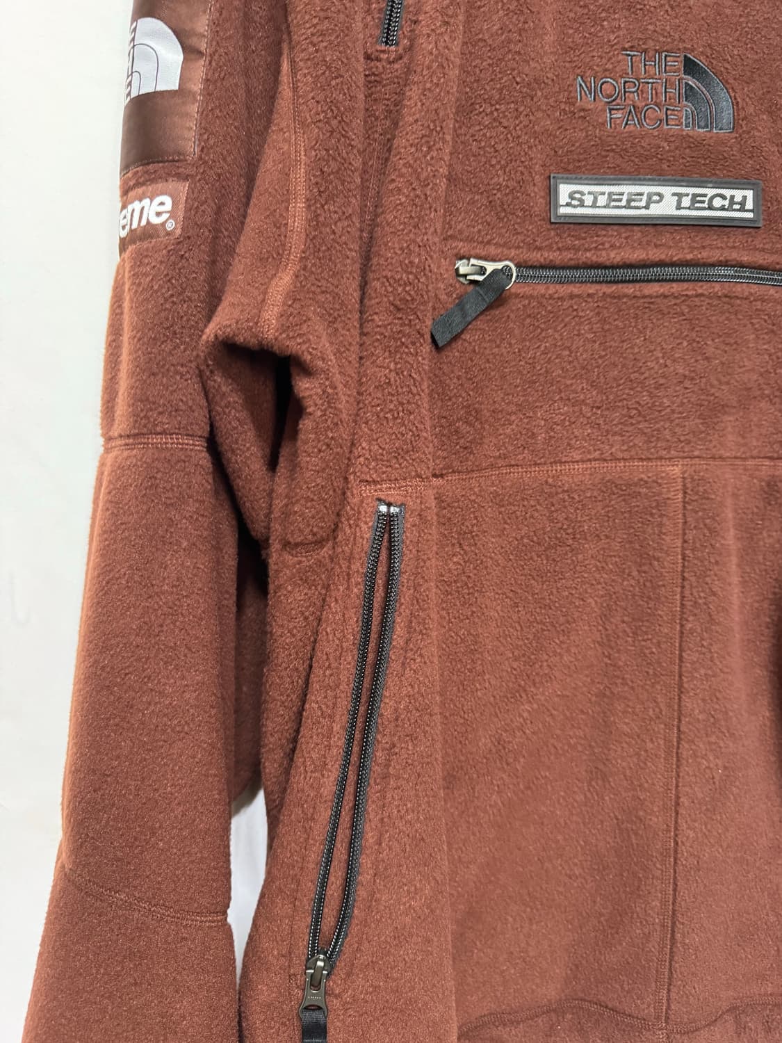 XL 슈프림 X 노스페이스 스팁테크 후리스 상품이미지5