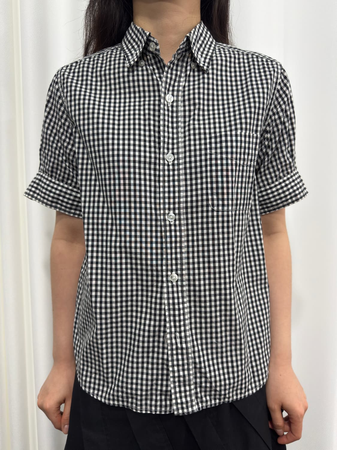 beams boy check shirt 상품이미지1
