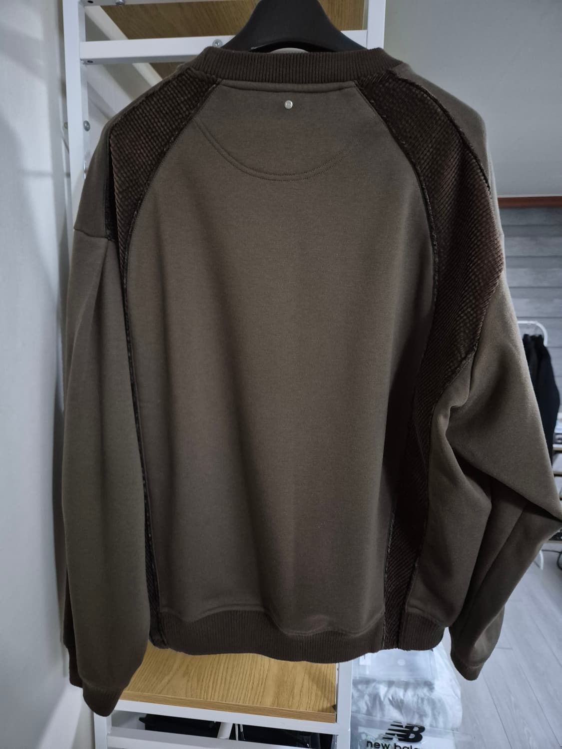 시스템옴므 맨투맨 105 브라운 상품이미지2