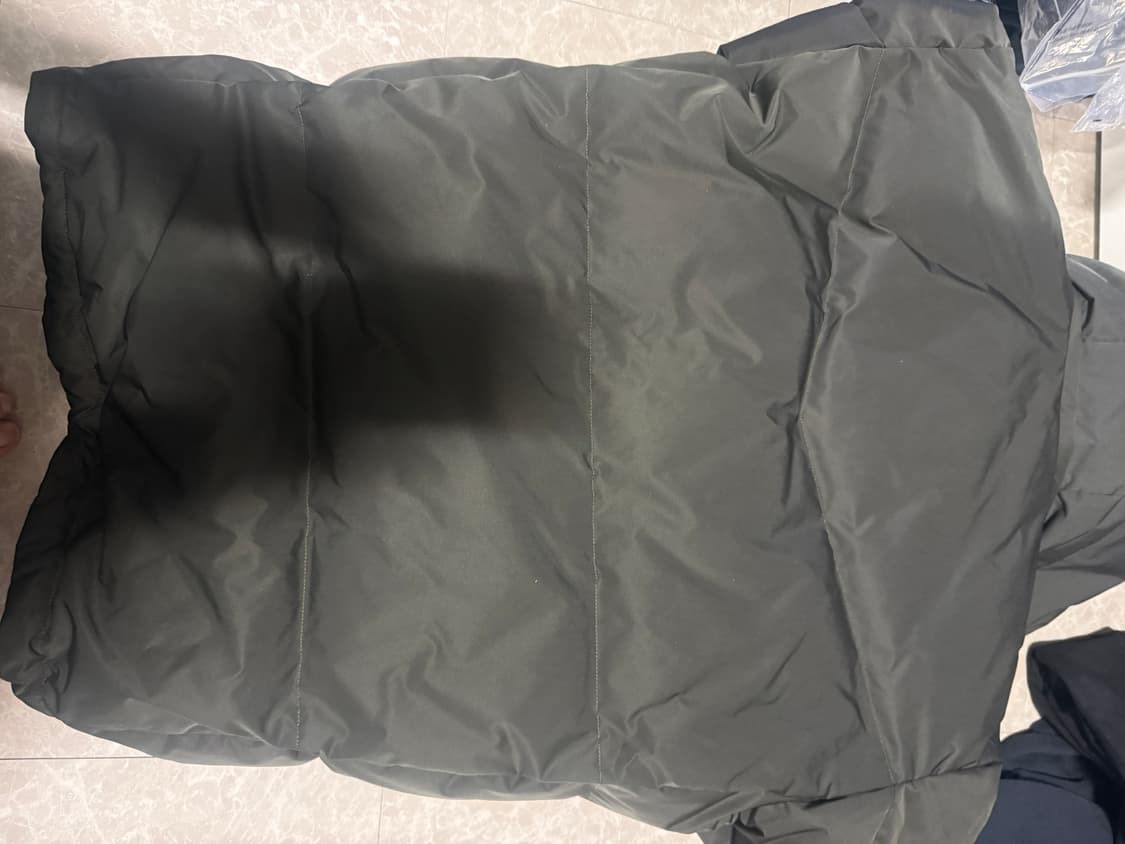 L사이즈 유니클로 질샌더 패딩 올리브 상품이미지3