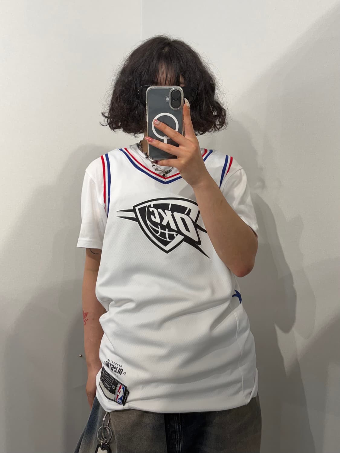 S 나이키 NBA 2019 올스타 져지 러셀 웨스트브룩 화이트 상품이미지1