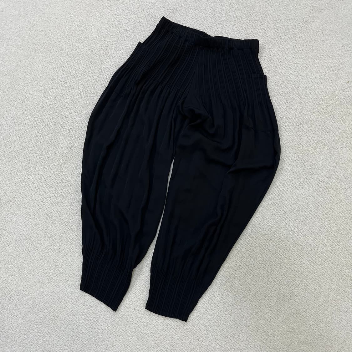 실측확인 빈티지 여성 플리츠 바지 0331M 상품이미지1