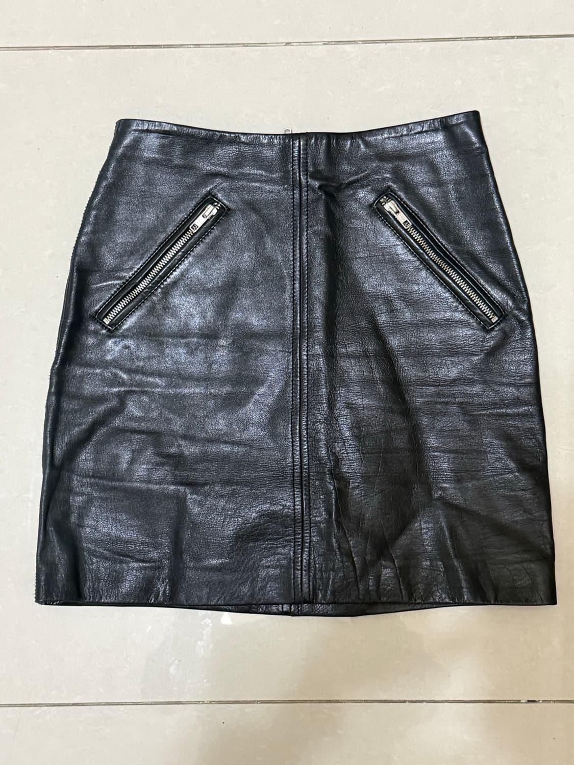 MAJE 마쥬 레더 미니스커트 36 상품이미지2