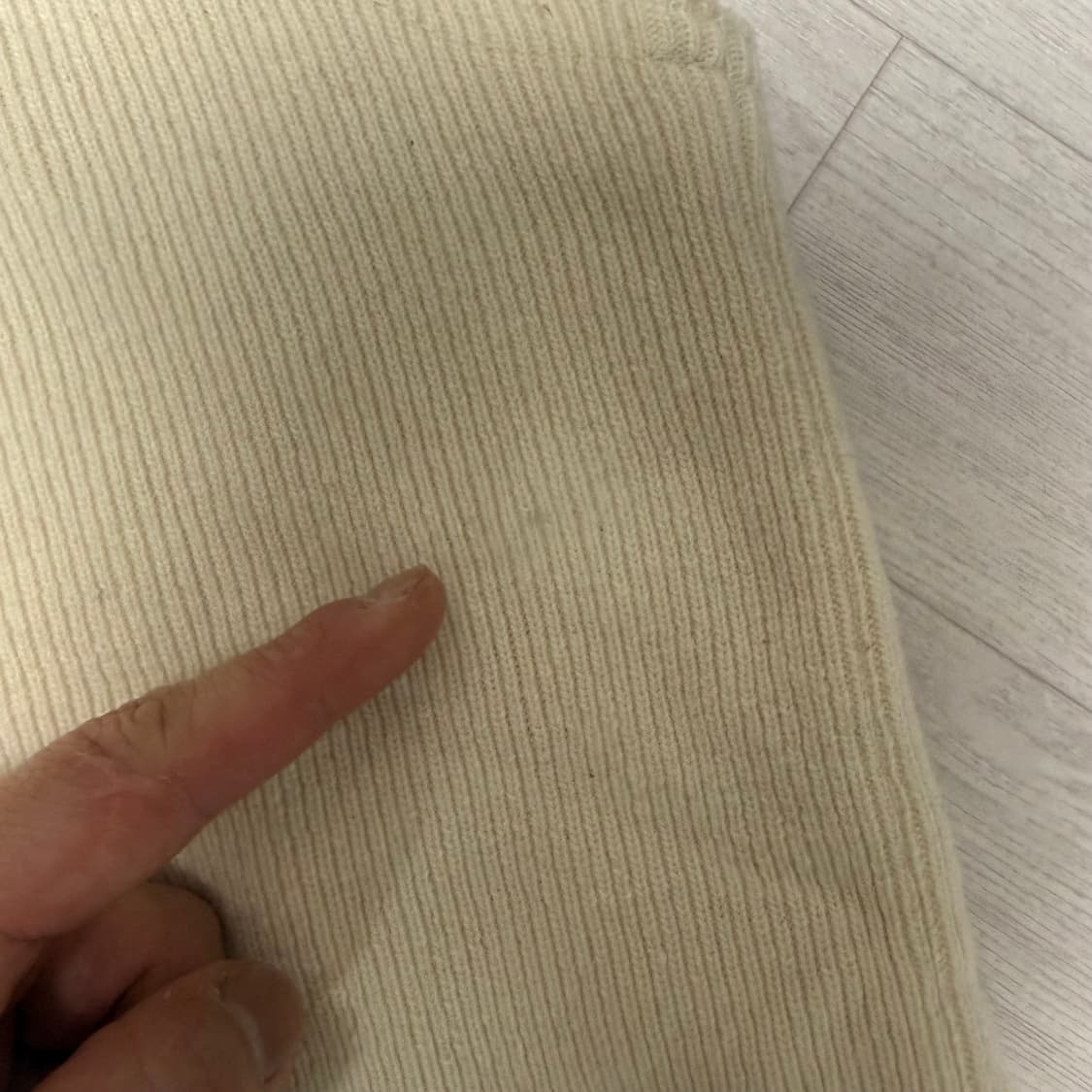 [os] Queueing 니트 베스트 아이보리 상품이미지4