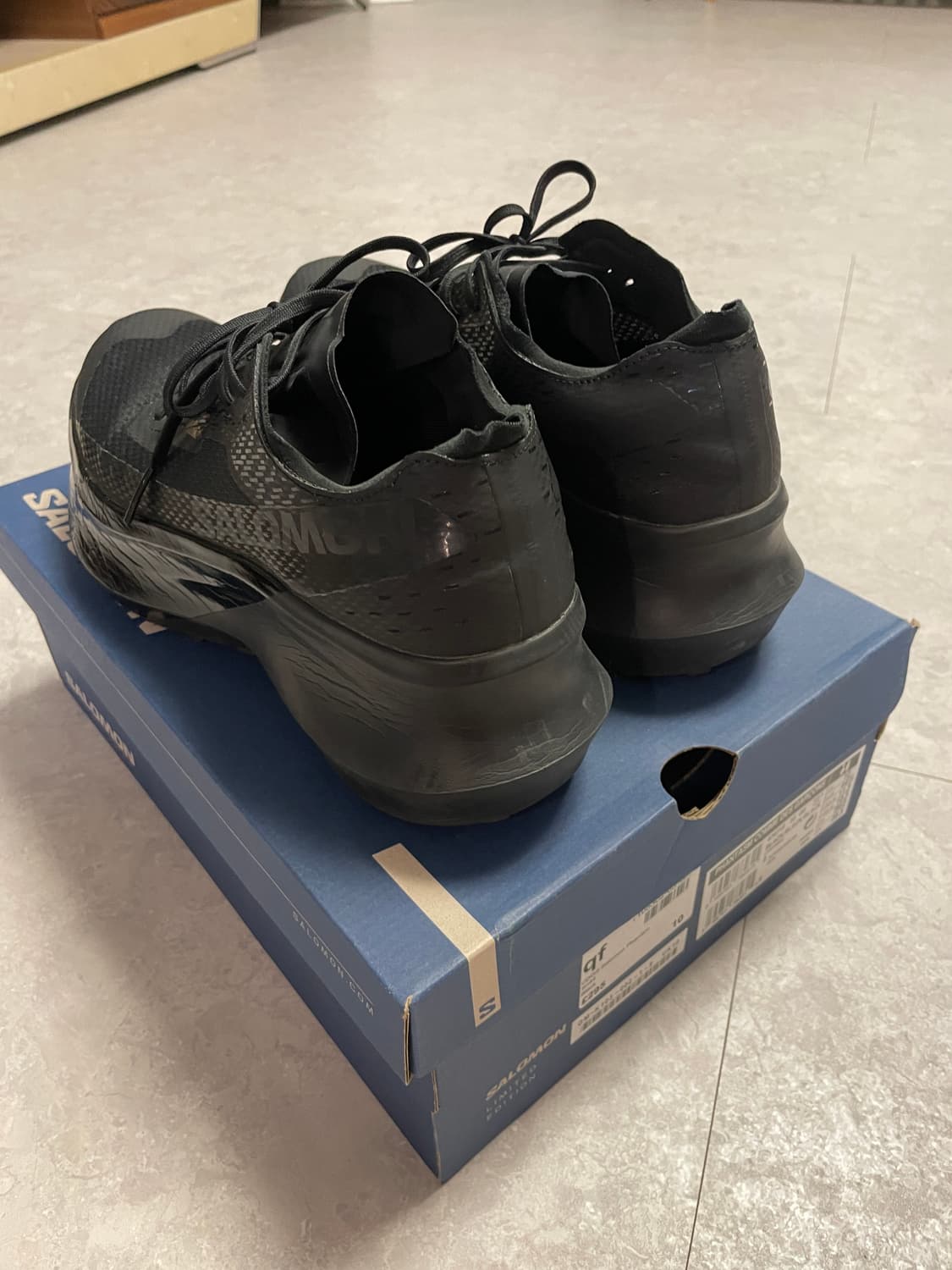 살로몬 x 꼼데가르송 판타즘 플랫폼 블랙 280 상품이미지4