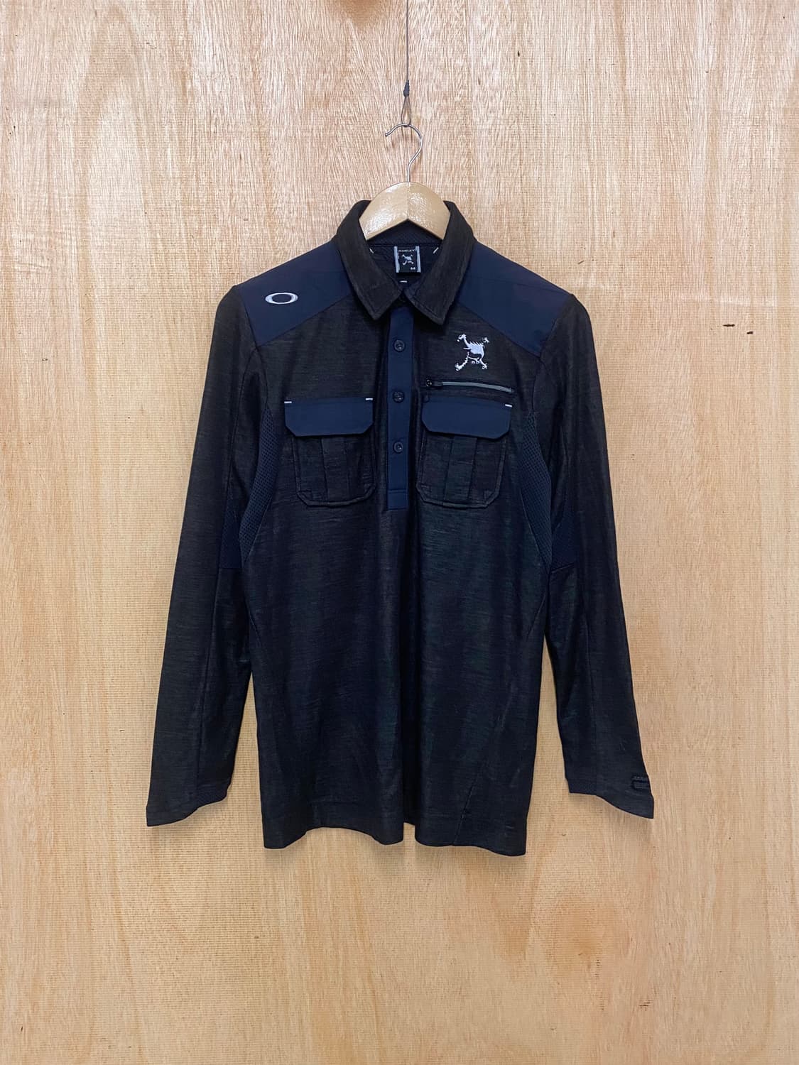 OAKLEY skull collar t-shirts 오클리 스컬 카라티 상품이미지1