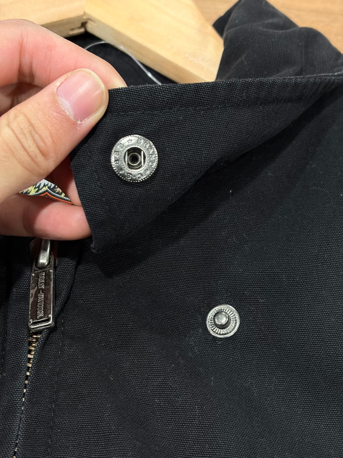 J33 할리데이비슨 패치 바이크 자켓 상품이미지4