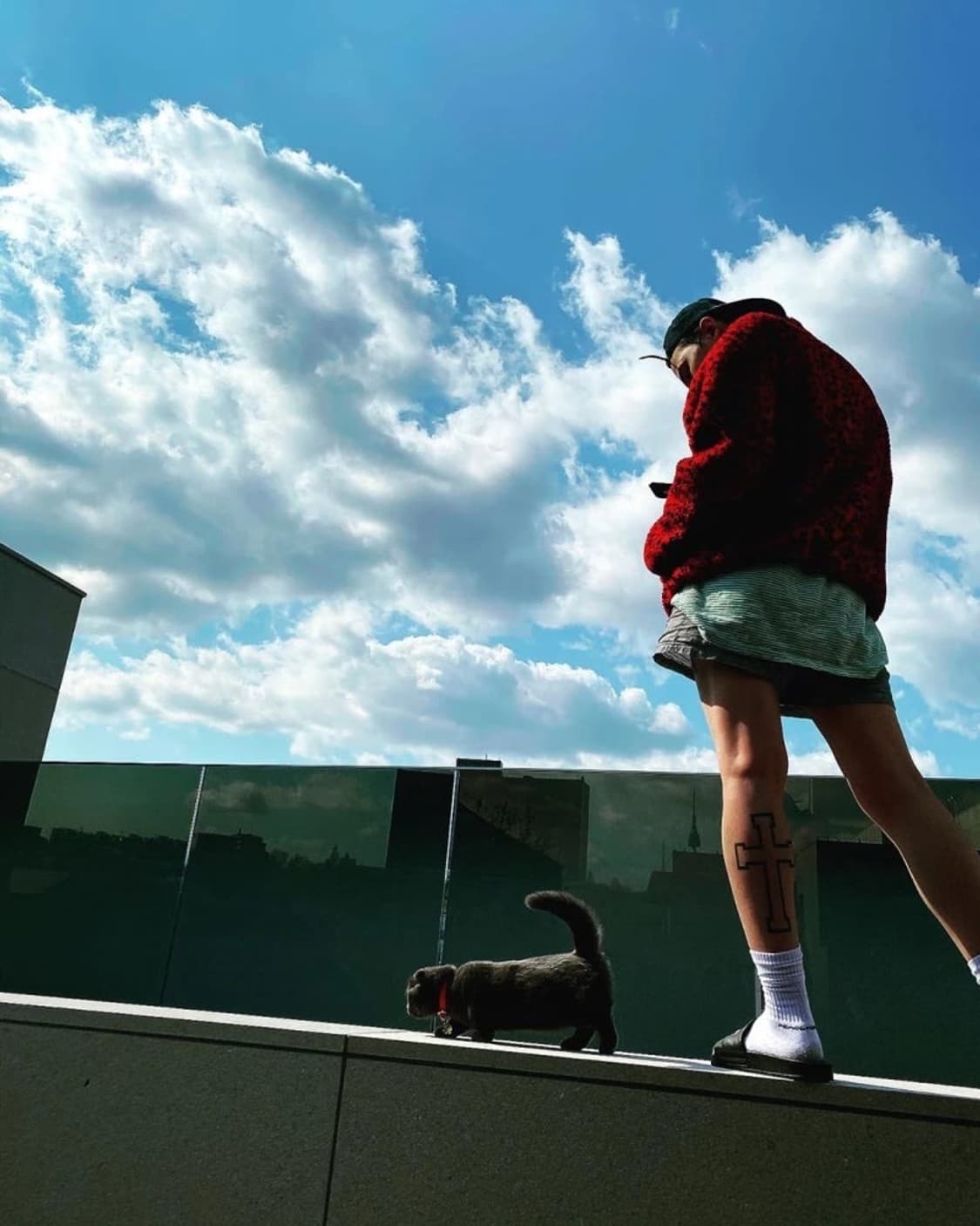 슈프림 레드 레오파드 리버시블 플리스 자켓 XL 상품이미지4