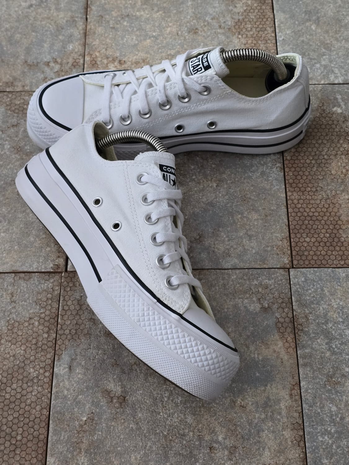 (235)컨버스 척테일러 올스타 리프트 캔버스 로우 상품이미지4