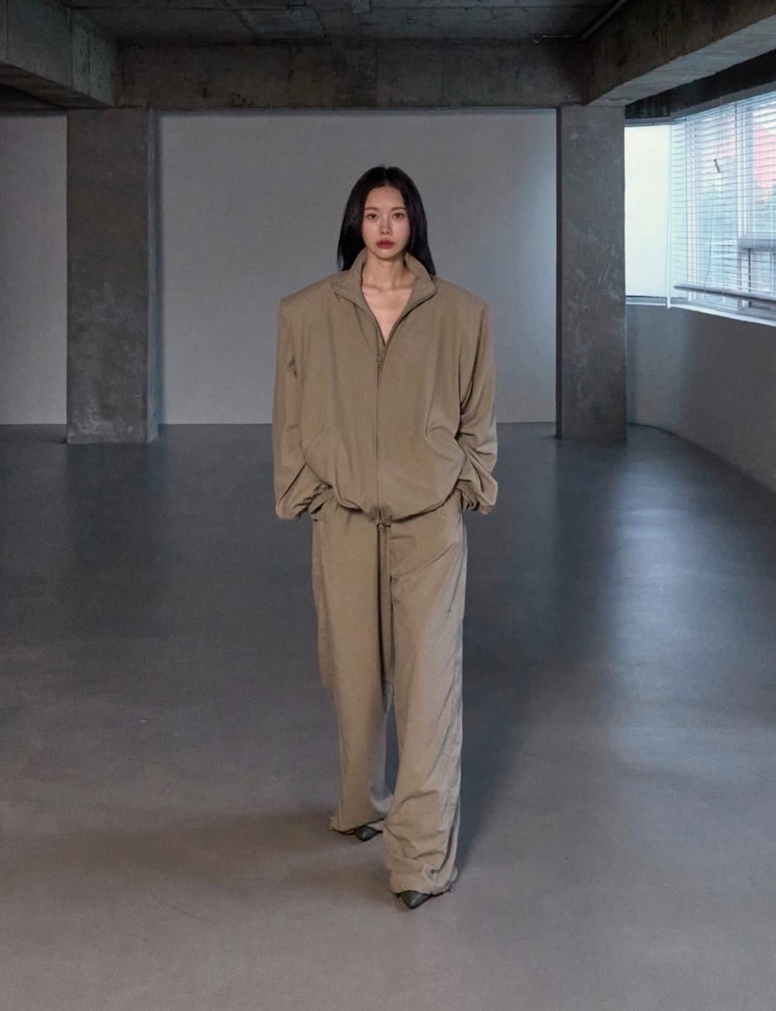 새상품) 랑거 langer 알파 오버 셋업 자켓 점퍼 바람막이 상품이미지1