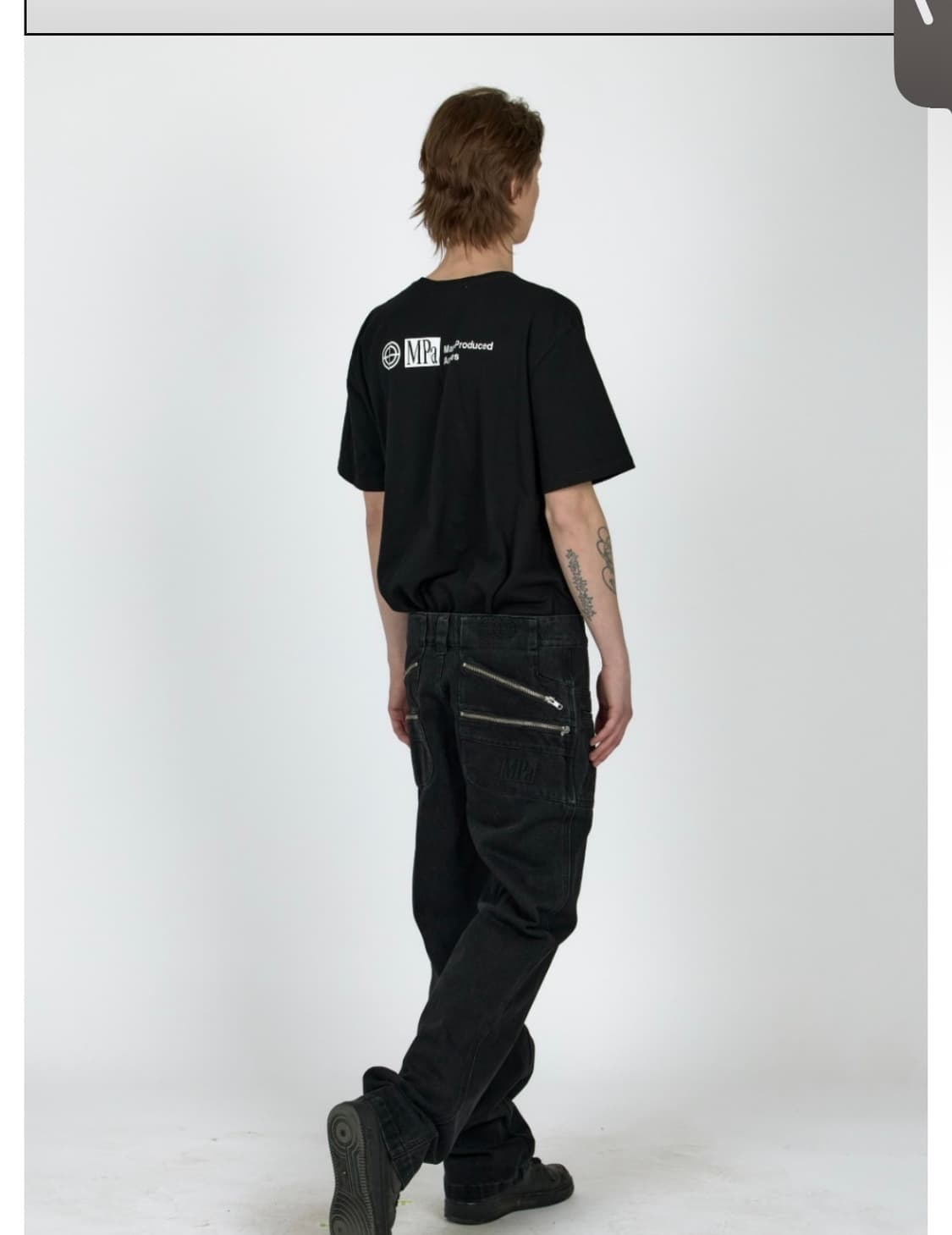 (구매)MPa SPLIT POCKET PANTS (BLACK) m사이즈 상품이미지1