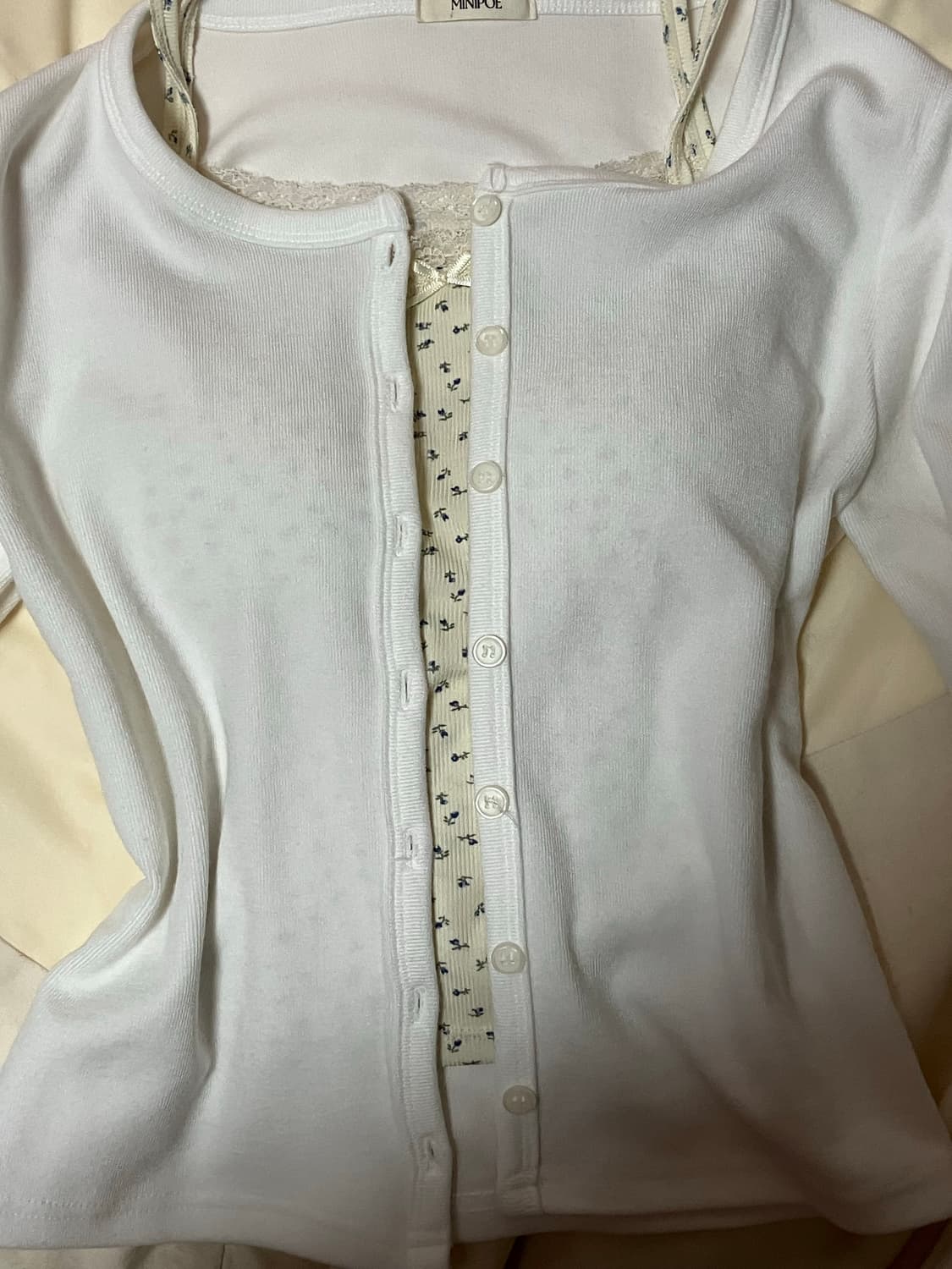 빈티지 꽃무늬나시 모리가디건 상품이미지2