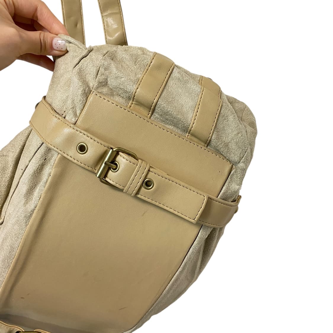 스웨이드 빅 포켓 크로스백 상품이미지6