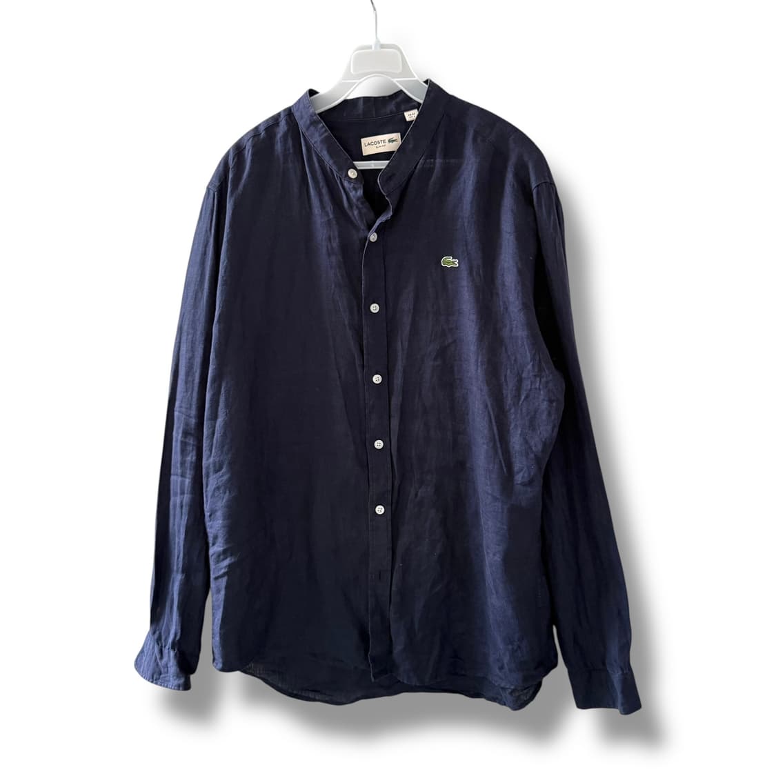 [L] 라코스테 슬림핏 린넨 셔츠 상품이미지3