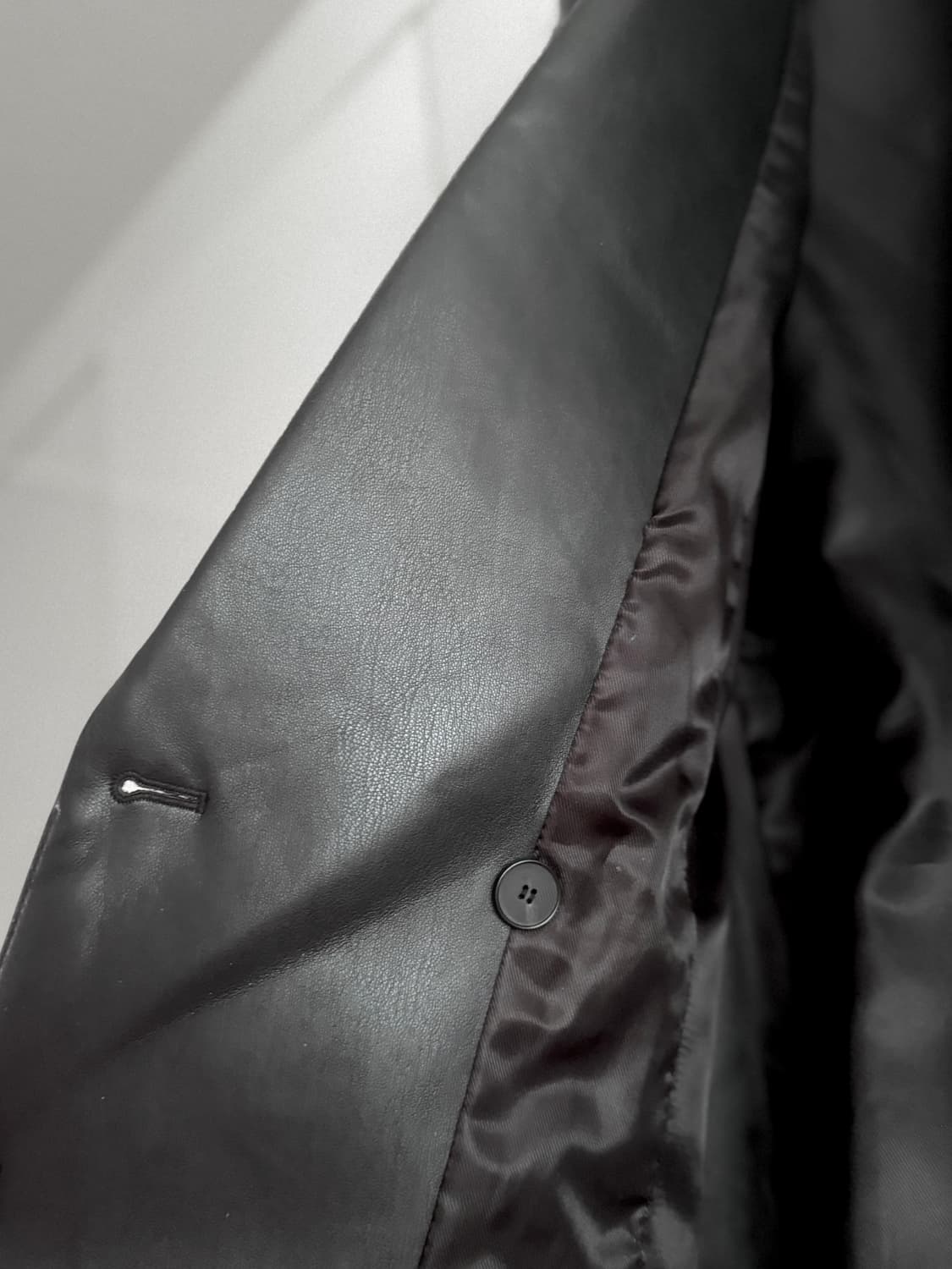 ZARA 레더 셋업 자켓(M) & 팬츠(L) 상품이미지3
