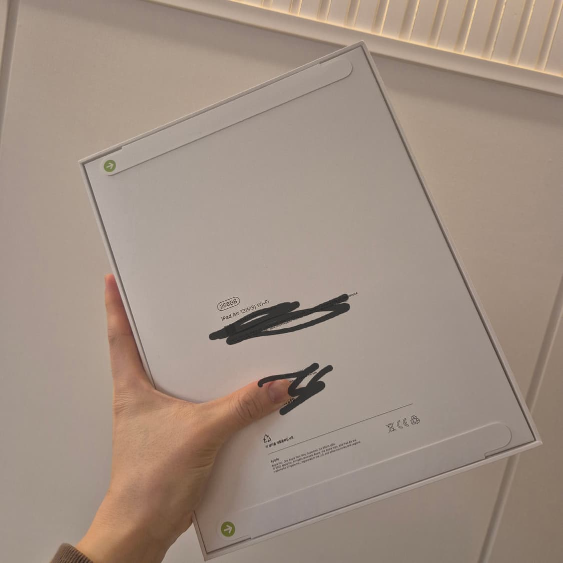 아이패드 에어 13 (M3) 256gb 미개봉 판매 상품이미지4