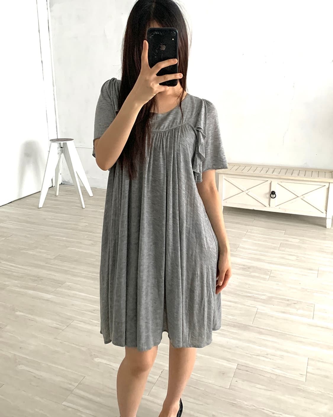 Jill Stuart Gray Midi Dress 상품이미지3
