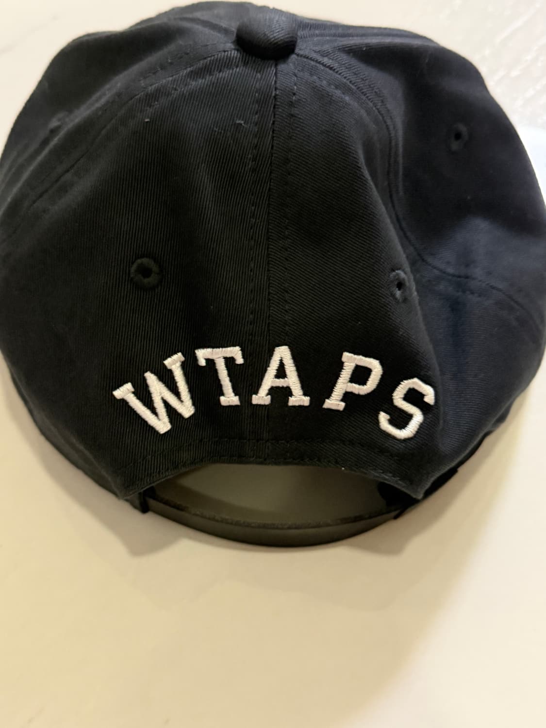 WTAPS 더블탭스 코듀라 6패널 캡 블랙 상품이미지3