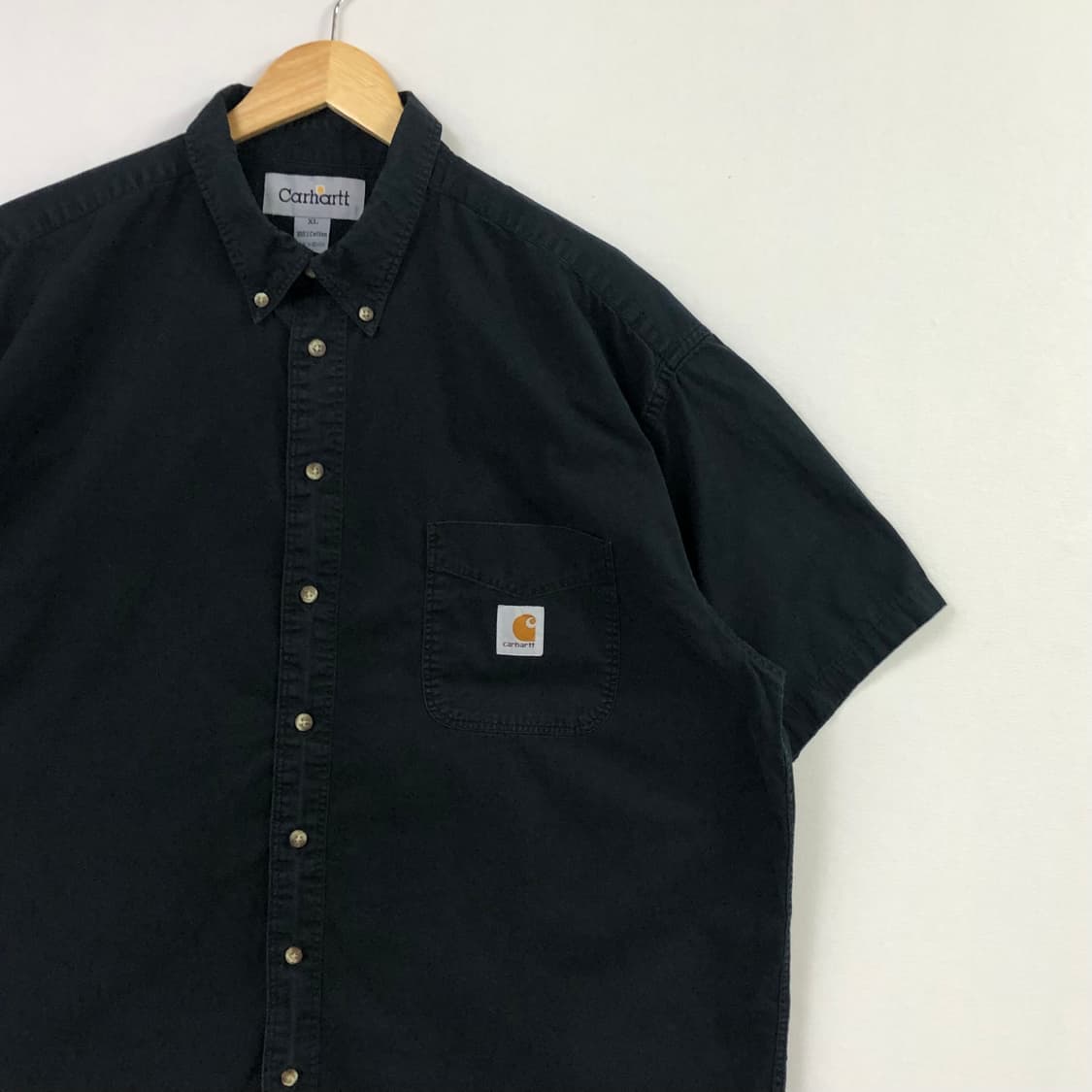Xxl 칼하트 블랙 워크 셔츠 상품이미지1