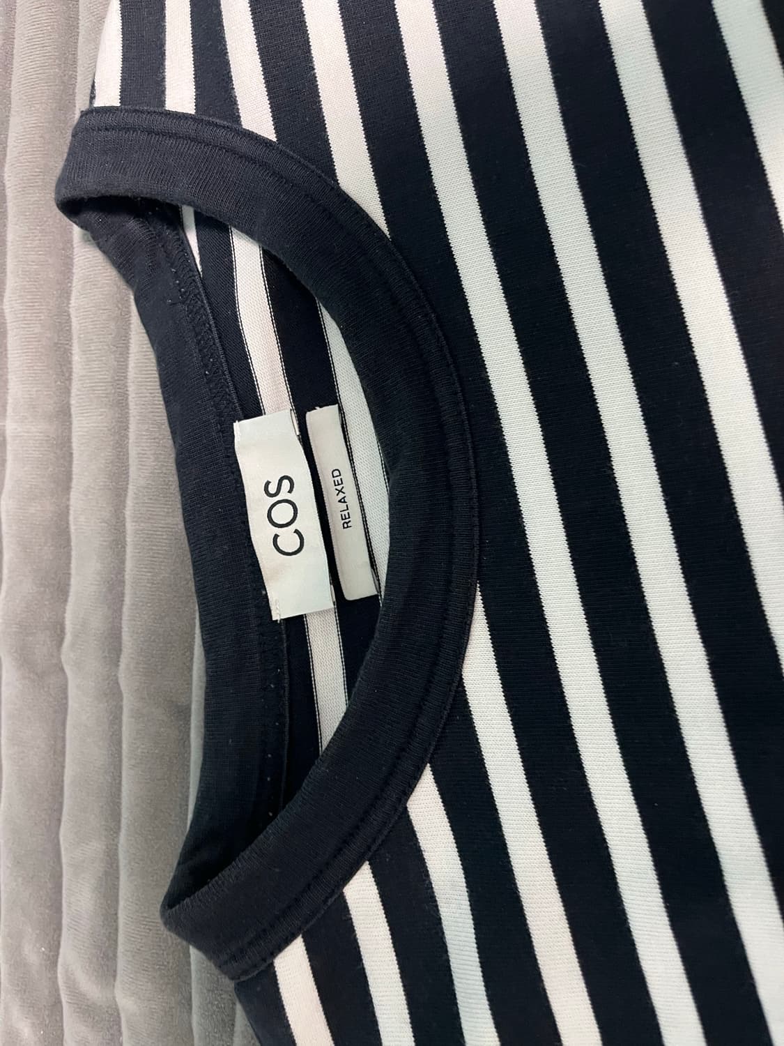 코스 스트라이프 롱슬리브 네이비 상품이미지2