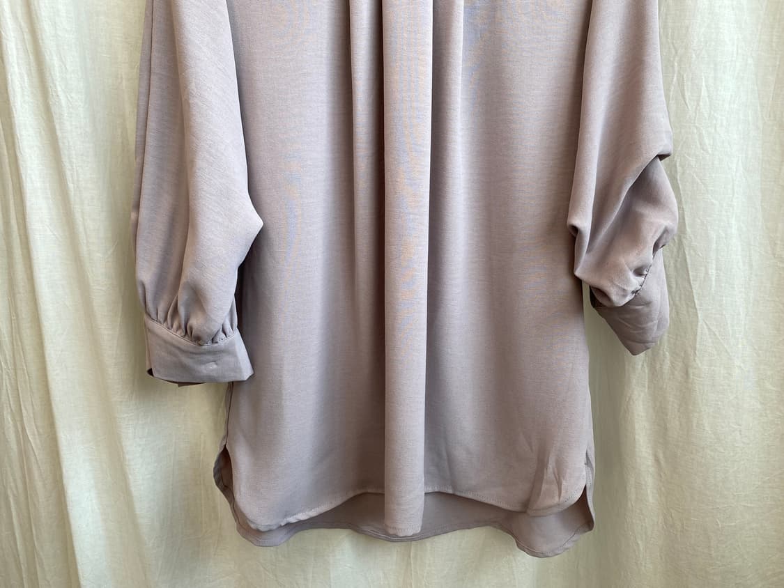 연보라 7부 블라우스(M) 상품이미지5