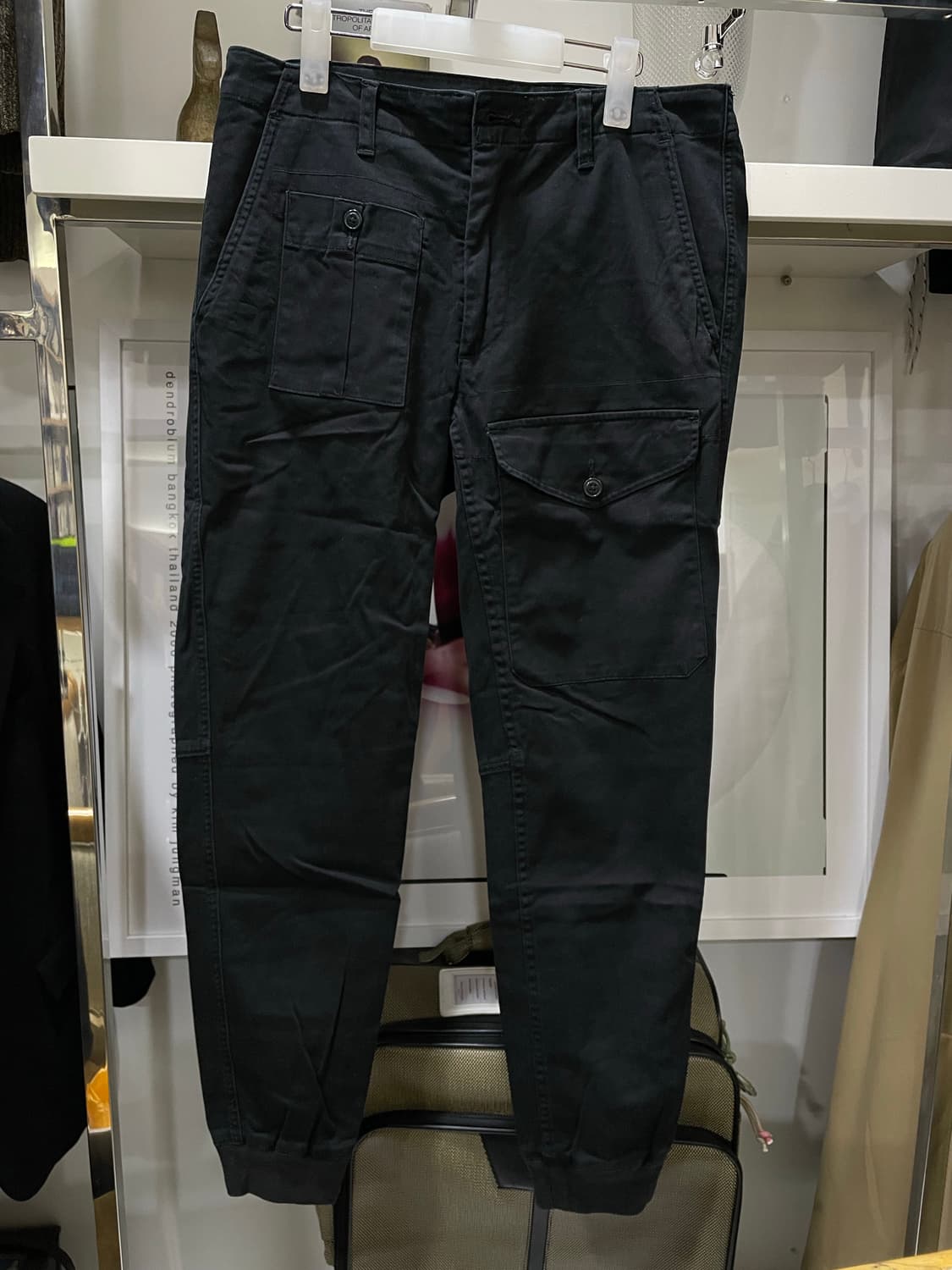 폴로랄프로렌/블랙 빅포켓 조거팬츠(31“) 상품이미지1