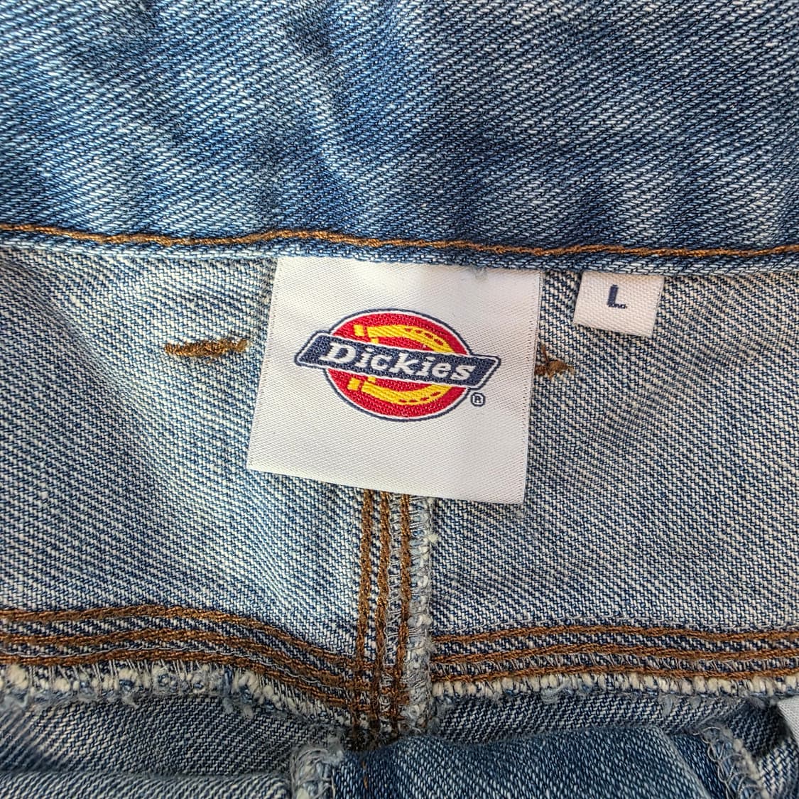 [L]디키즈 워시드 와이드 데님팬츠 상품이미지5
