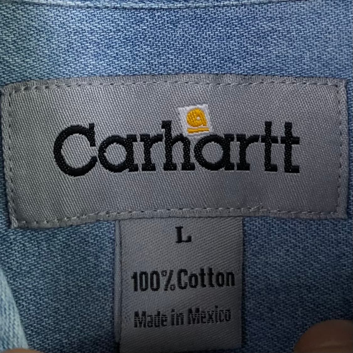 105 칼하트 데님 셔츠 상품이미지3