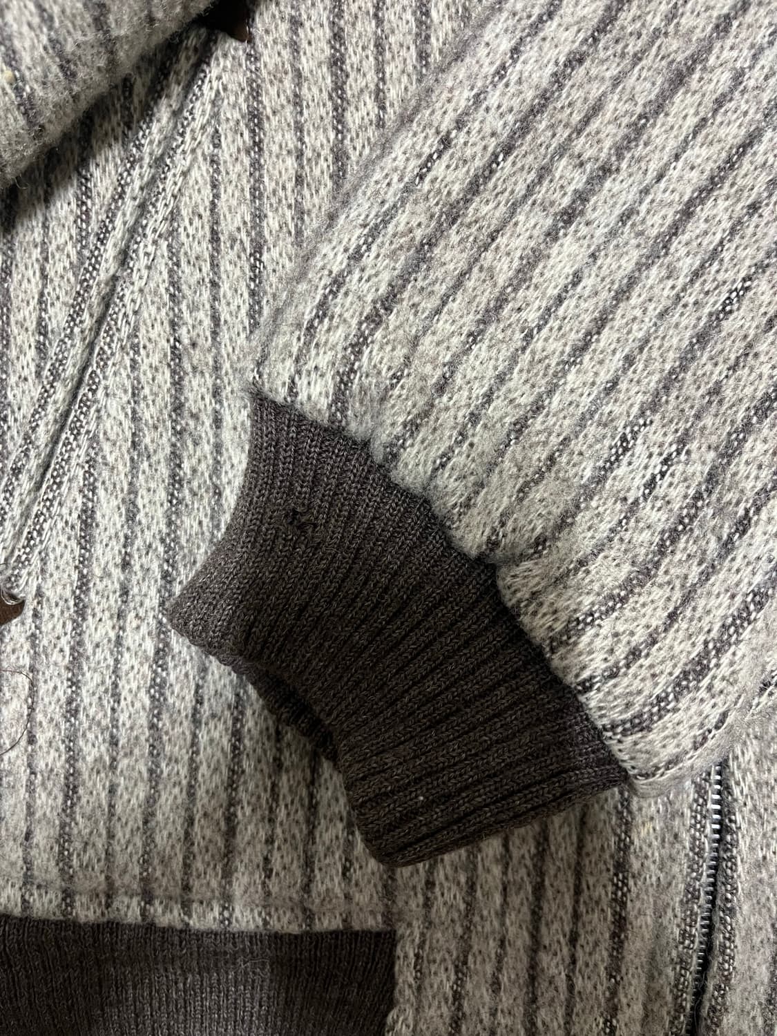 빈티지 스트라이프 집업 자켓 상품이미지3