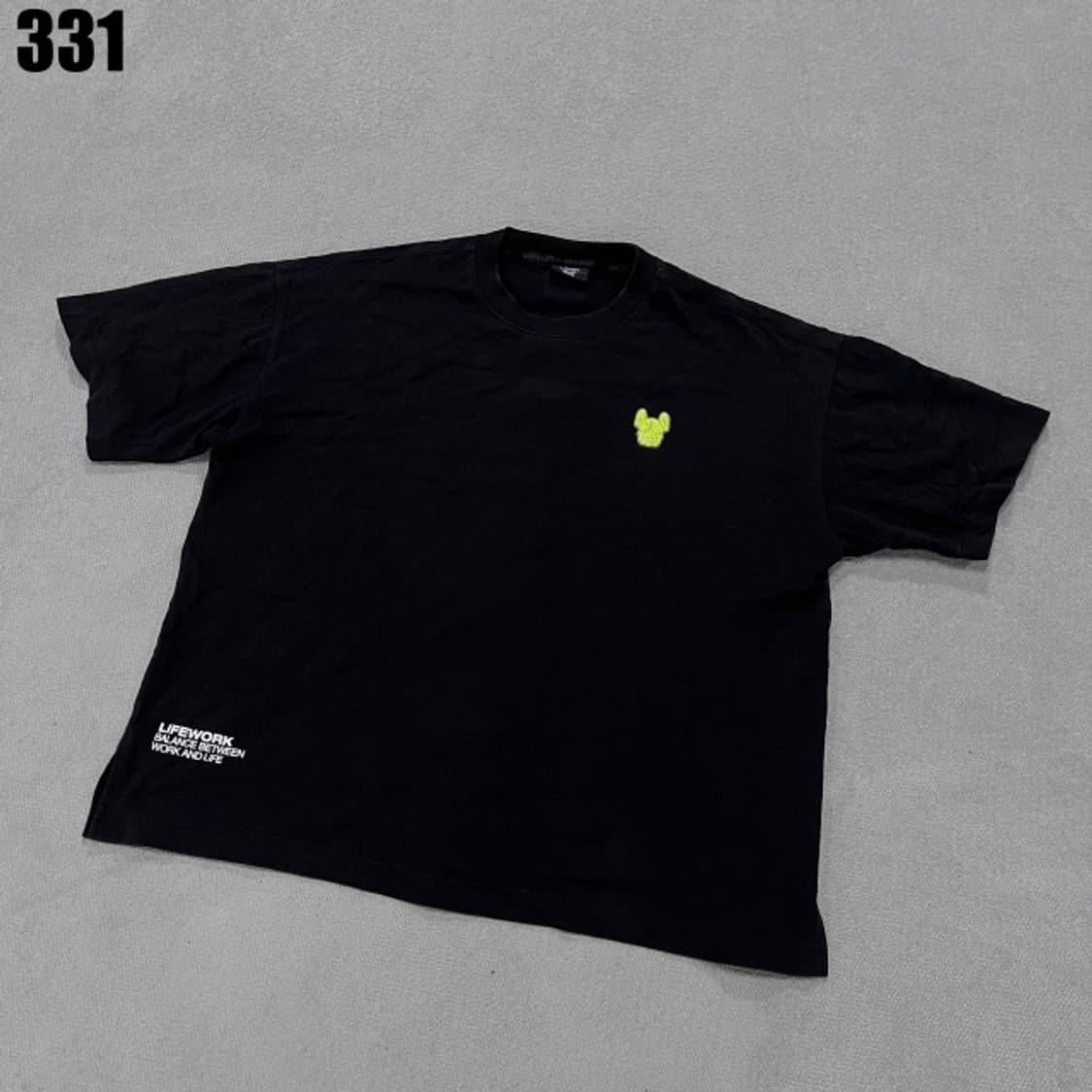라이프워크 블랙 반팔  상품이미지1