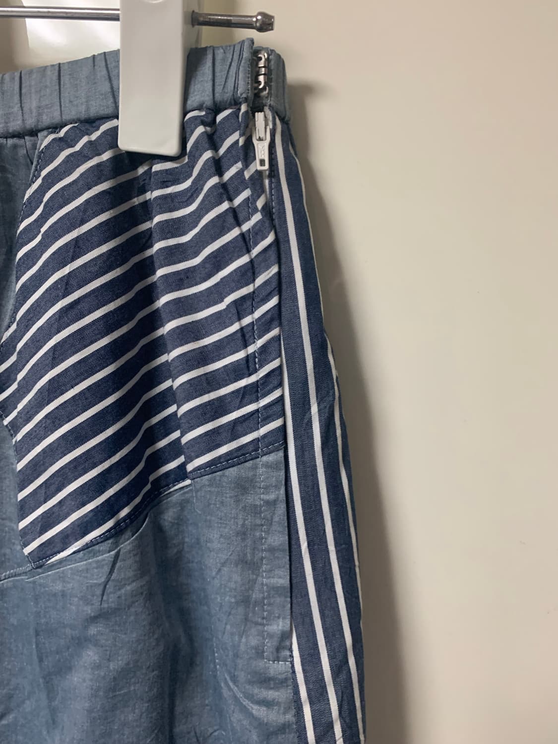 모리걸 하구미 패치워크 롱 스커트 상품이미지4