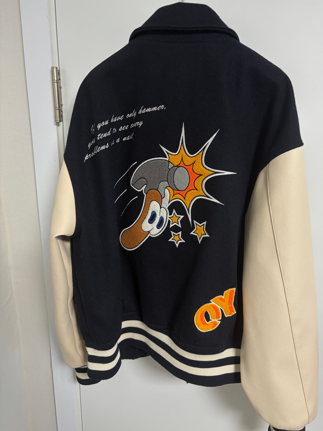 OY 오와이 해머 보이 바시티 자켓 상품이미지4