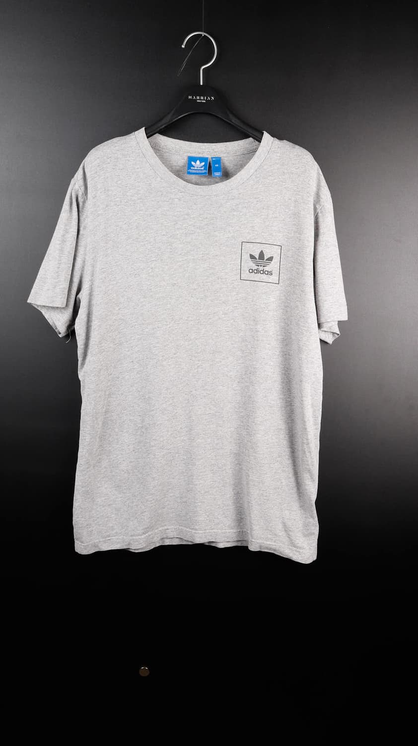 아디다스 오리지날 회색 프린팅 반팔 상품이미지1