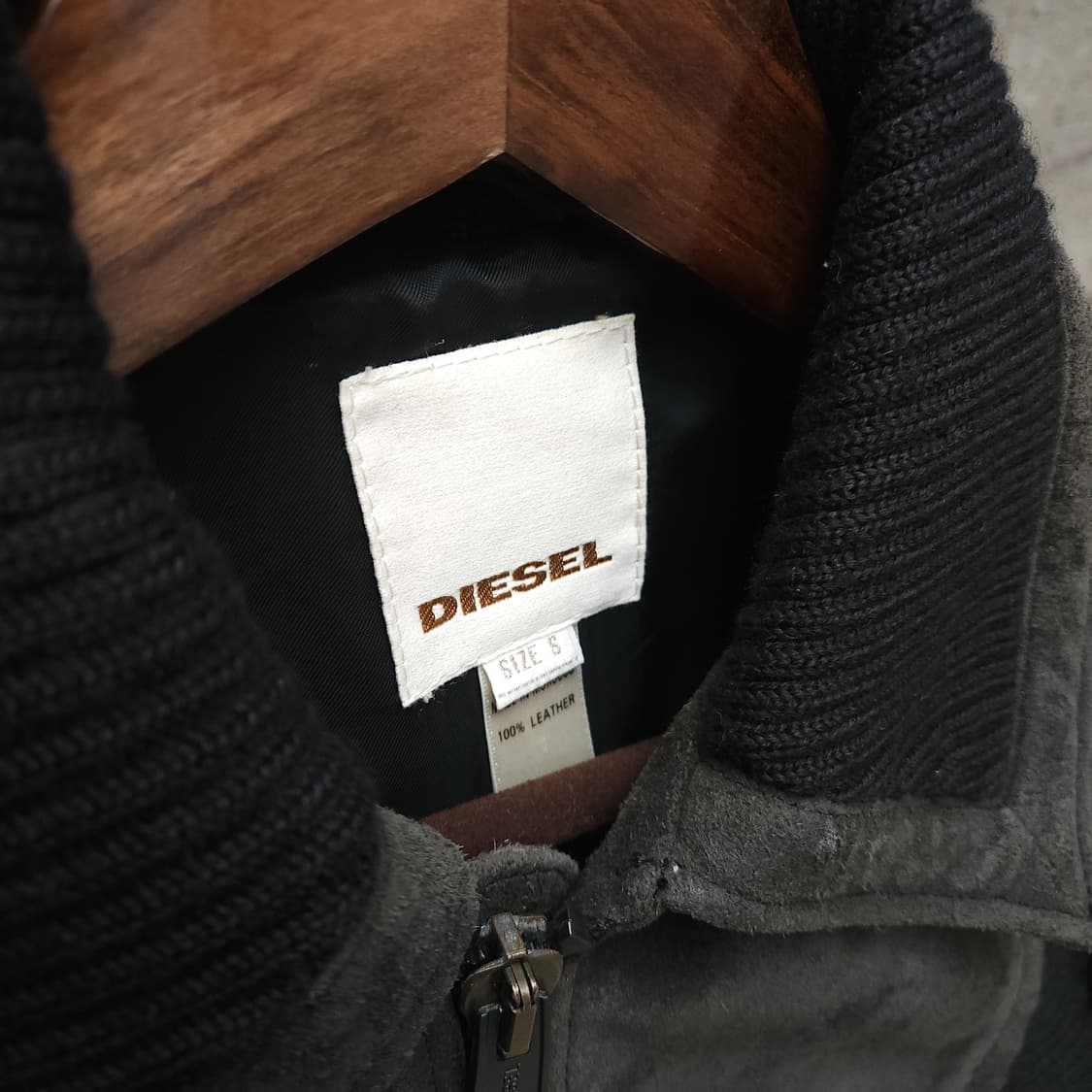 [S] 디젤  여성 leather blouson 자켓 상품이미지7