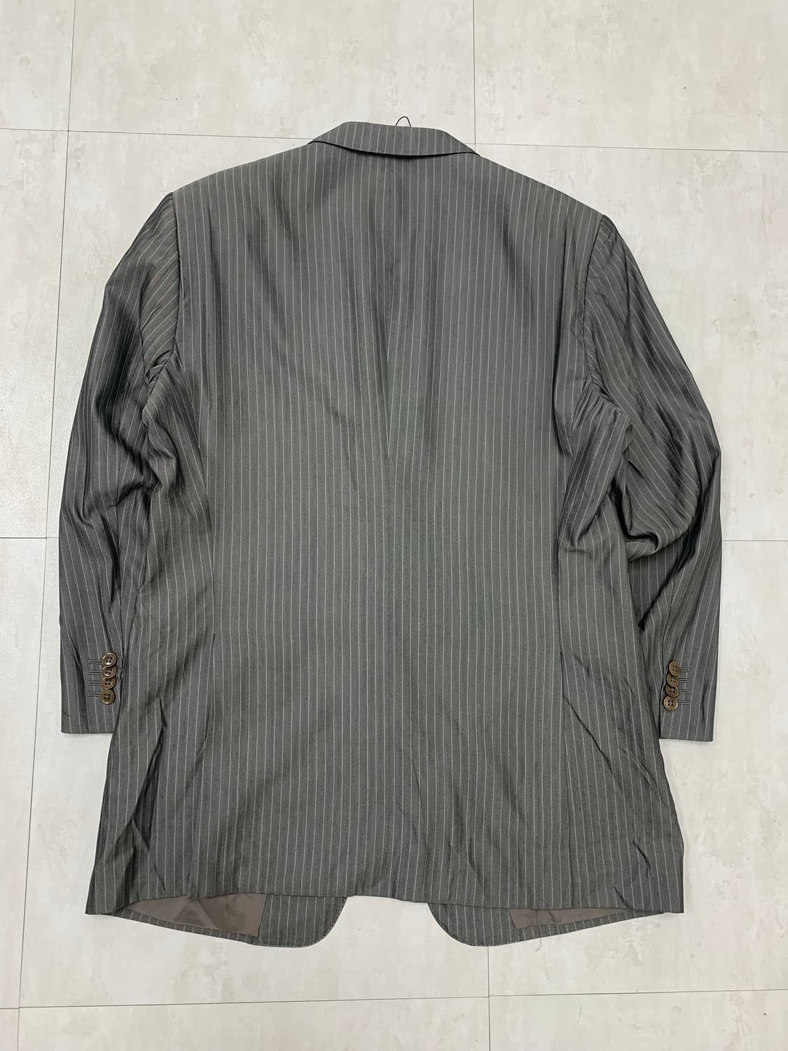 아르마니 그레이 스트라이프 블레이저 #326 상품이미지8