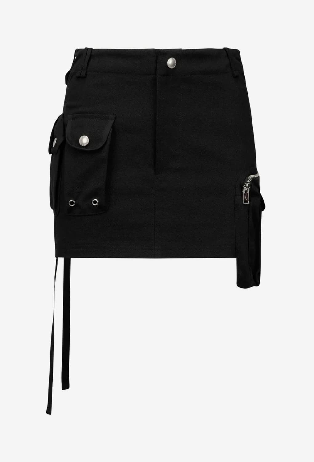 나체 블랙 포켓 미니스커트  상품이미지2