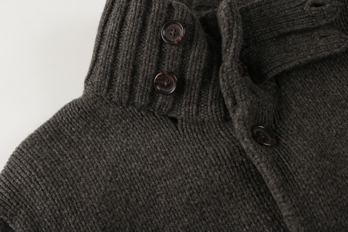 [XL] 폴로 랄프로렌 울 캐시미어 터틀넥 니트 가디건 스웨터 상품이미지5