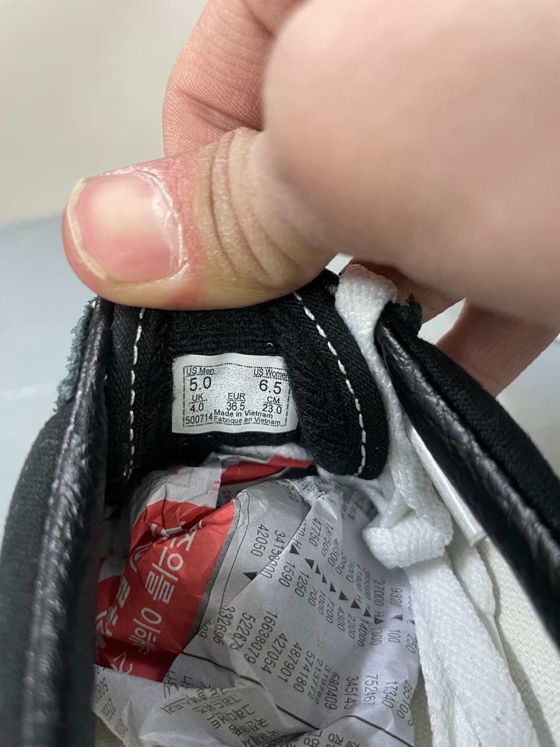 반스 올드스쿨 블랙 230 상품이미지10