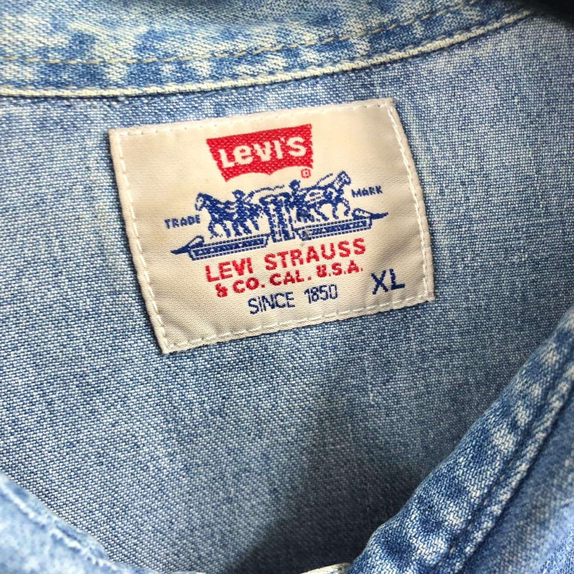 XL 리바이스 청남방 상품이미지4