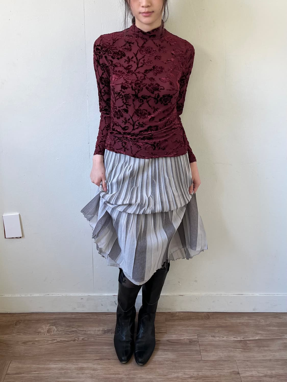 St VERMEER 플리츠 스커트 상품이미지4