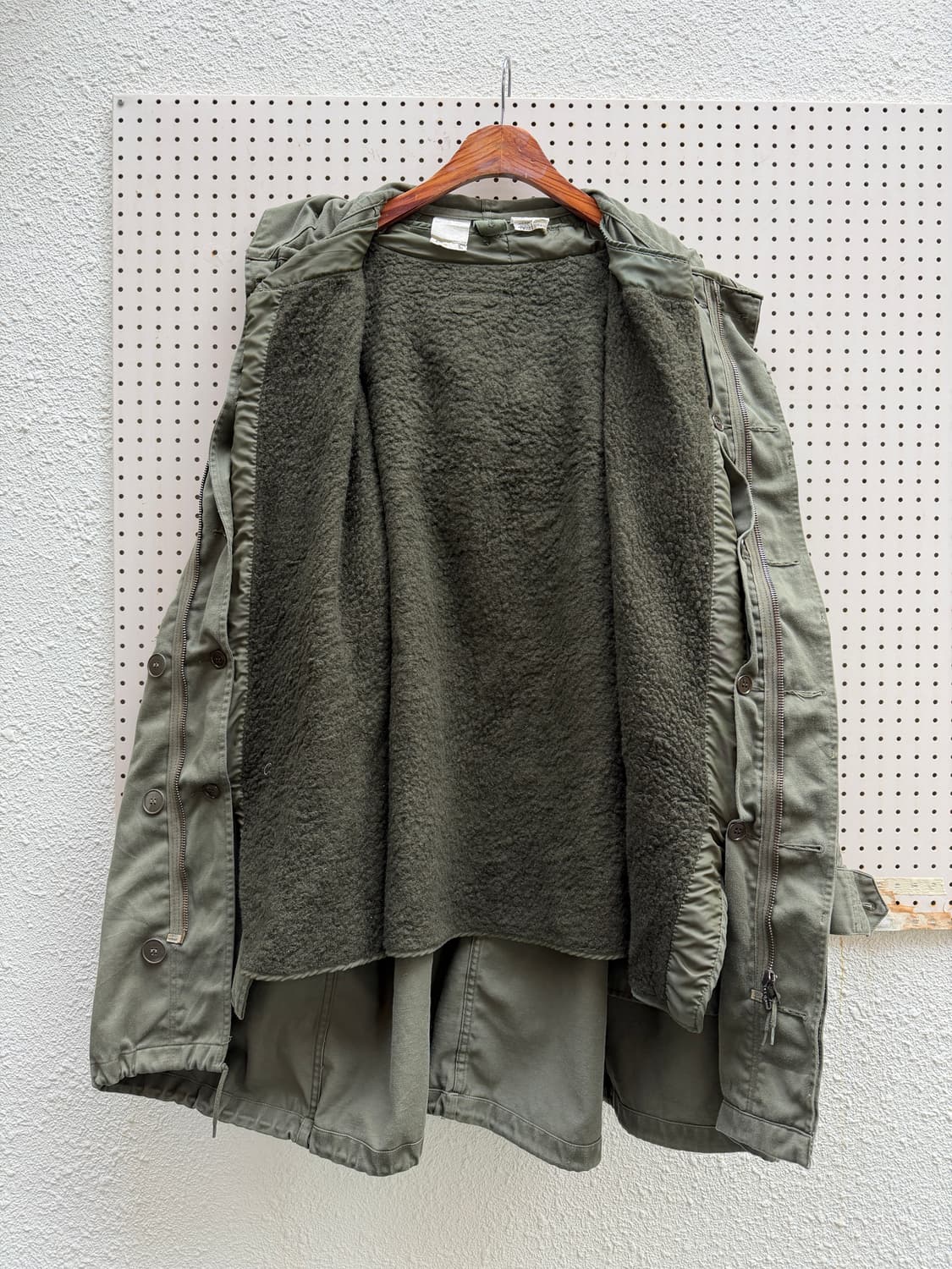 1980s ORIGINAL FRENCH ARMY M64 오리지널 개파카 상품이미지5