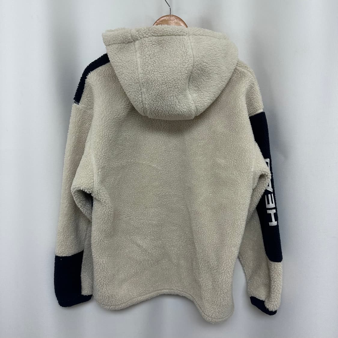   헤드 공용 뽀글이 도톰한 후드집업 자켓 S 상품이미지4